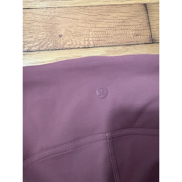 Lululemon Size 12 InStill High-Rise Tight 25" Smoky Red - Picture 4 of 5